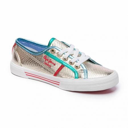 Женские кеды Pepe Jeans London ABERLADY PLS30818, золотые