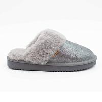 SMU Harper Metallic RW11485 - Женские тапочки EMU Ridge, серебряные SMU Harper Metallic RW11485 - Женские тапочки EMU Ridge, серебряные