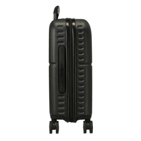 Троллей-кейс Pepe Jeans Bags ABS LUGGAGE SET 2/ 55-70CM.4W.PJL HIGHLIGHT 76895, черный Троллей-кейс Pepe Jeans Bags ABS LUGGAGE SET 2/ 55-70CM.4W.PJL HIGHLIGHT 76895, черный