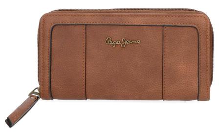Женский кошелек Pepe Jeans Bags COLETTE Wallet 74984, коричневый Женский кошелек Pepe Jeans Bags COLETTE Wallet 74984, коричневый