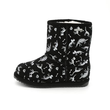 Детские угги EMU Australia Reflective Dino Brumby K12948, черные