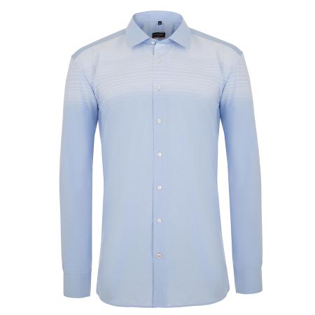 Мужская рубашка ETERNA 8800-12-F18P, голубая