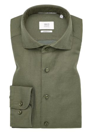 Мужская рубашка ETERNA РУБАШКА 2355-45-XS82, зеленая