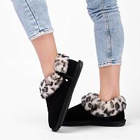 Slipper Baia Bow W13210 - Женские полусапоги из овчины (угги) EMU Australia, черные Slipper Baia Bow W13210 - Женские полусапоги из овчины (угги) EMU Australia, черные