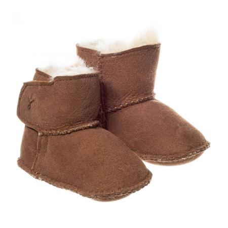 Детские угги EMU Australia Baby Bootie B10310, коричневые Детские угги EMU Australia Baby Bootie B10310, коричневые