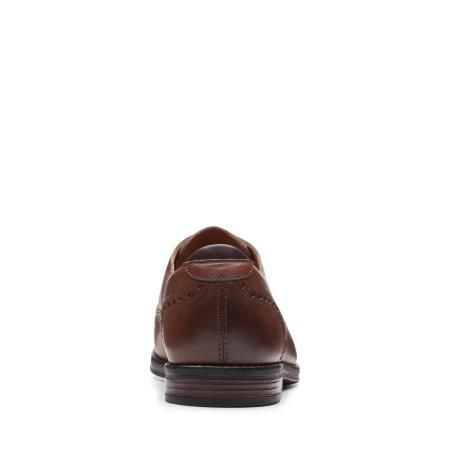 Мужские оксфорды брогированные Clarks CitiStrideWing 26165502, коричневые