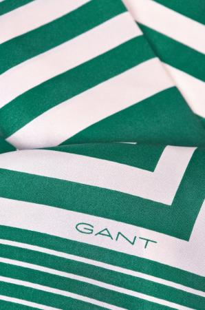 Шарф Gant TONAL STRIPE G SILK SCARF (unisex) 4920087, зеленый Шарф Gant TONAL STRIPE G SILK SCARF (unisex) 4920087, зеленый