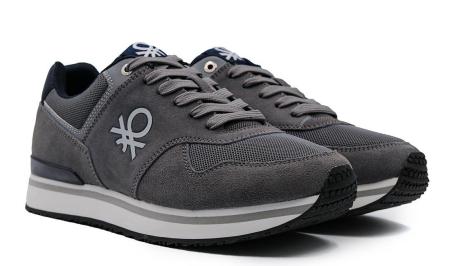 Мужские кроссовки United Colors of Benetton Eva BTM123010, серые