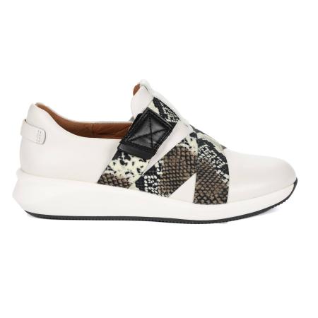 Женские кроссовки Clarks Un Rio Strap 26157045, белые