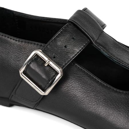 Женские туфли на ремешке Bugatti 44405131-1000, черные