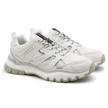 Женские кроссовки Pepe Jeans London BANKSY TRECK W PLS31346, белые