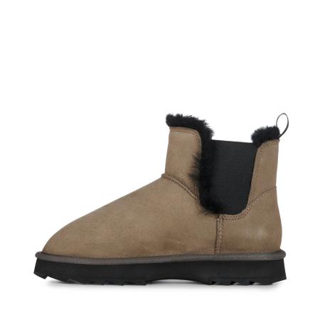 Женские полусапоги из овчины (угги) EMU Australia Thresher W12384, коричневые