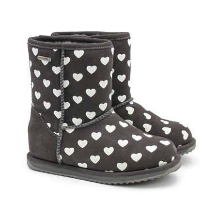 Детские сапоги EMU Australia Brumby Heart K11829, серые