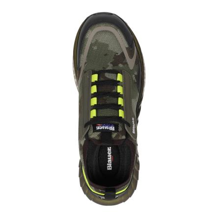 Мужские кроссовки Blauer CRUSH S3CRUSH01-CAM, зеленые