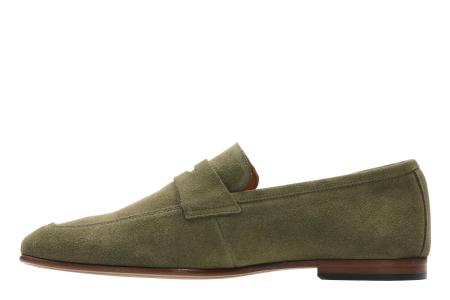 Мужские лоферы Clarks Code Step 26141951, оливковые