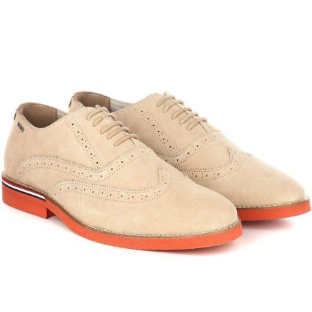 Мужские дерби брогированные Pepe Jeans London DAVE PMS10275, коричневые