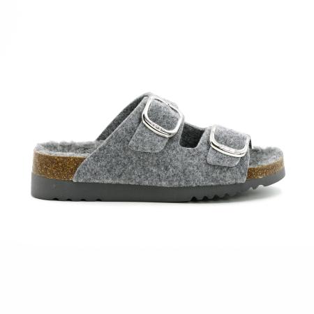 Женские сланцы SCHOLL ILARY FLUFFY F301351029, серые