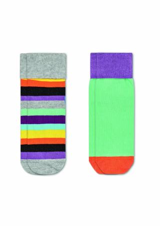 2-Pack Stripe Anti-Slip Socks KSTR19