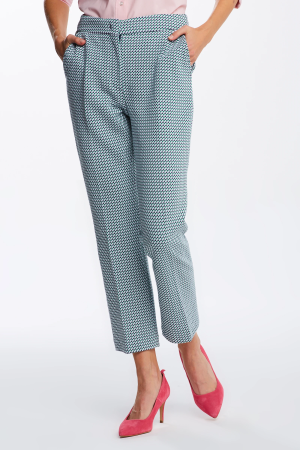 GEO JERSEY CIGARETTE PANTS 4150167