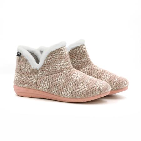 Женские тапочки SCHOLL CREAMY BOOTIE F301471023, розовые