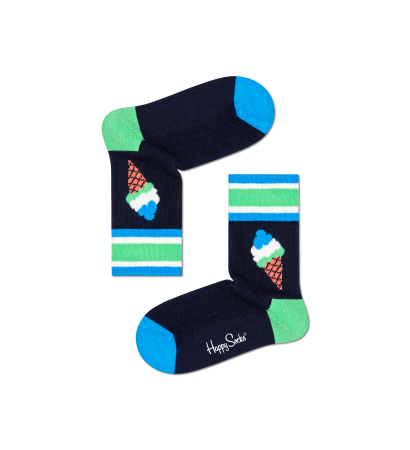 Kids Ice Cream Rib Sock KICE14