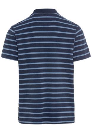 Мужское поло Camel Active Polo stripe 409960-1P42, синее