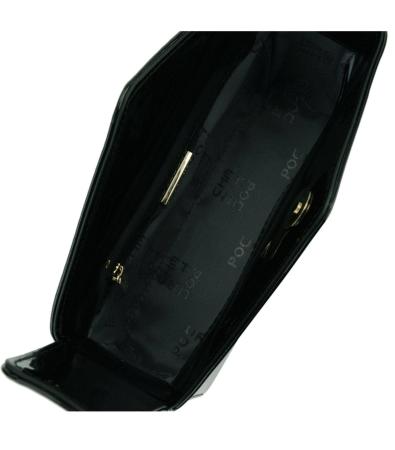 Женская сумка кросс-боди Maison Pourchet Cassetta Vernis 86001, зеленая