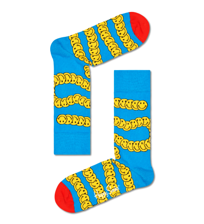 collaboration Distorted Smiley Sock SMY01