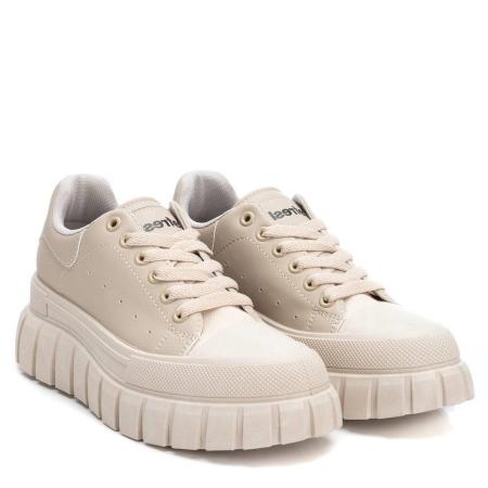 Женские кеды REFRESH PU LADIES SHOES 170112, коньячный