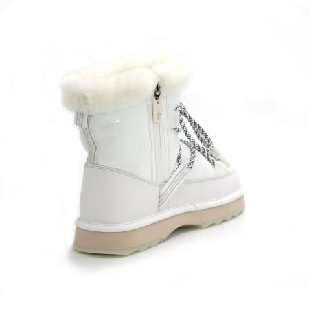 Женские угги EMU Australia Blurred Glossy 2.0 W12905, белые