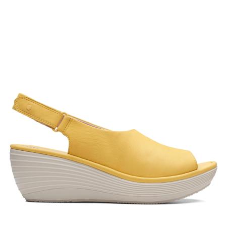 Женские босоножки Clarks Reedly Shaina 26140708, желтые