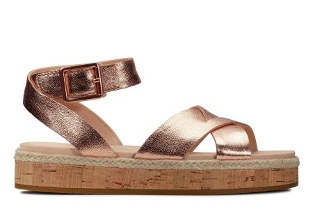 Женские сандалии Clarks Botanic Poppy 26147522, золотые