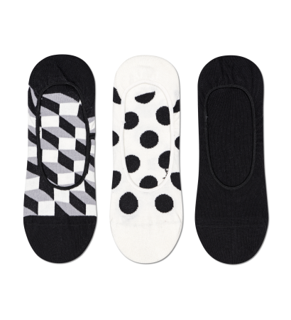 3-Pack Filled Dot Liner Sock FIL18