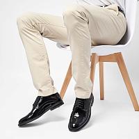  33307077-1000 - Мужские дерби Bugatti, черные