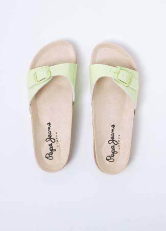 Женские сланцы Pepe Jeans London OBAN CROC s_PLS90559, зеленые