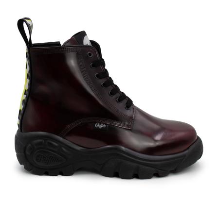 Женские высокие ботинки Buffalo shoes GILLIAN 1170106, бордовые