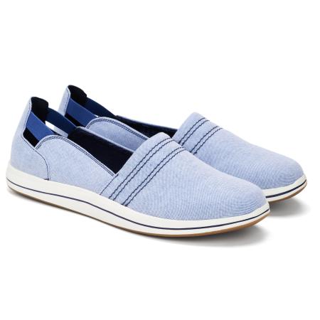 Женские эспадрильи Clarks Brinkley Step 26166595, синие Женские эспадрильи Clarks Brinkley Step 26166595, синие