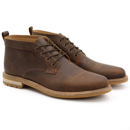 Мужские ботинки Clarks Foxwell Mid 26148008, коричневые