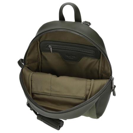 Женский рюкзак Pepe Jeans Bags MOCHILA 28CM PJL LIA TAUPE 78121-AW22, зеленый