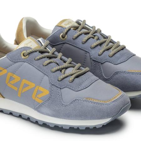 Женские кроссовки Pepe Jeans London VERONA W LOGO PLS30984, голубые