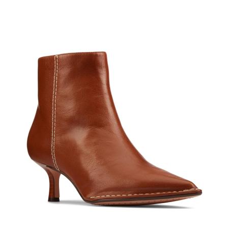 Женские ботильоны Clarks Thorna55Stitch 26161313, коричневые