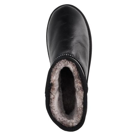 Женские угги EMU Australia Sheepskin Fashion Sharky Micro Town W13154, черные