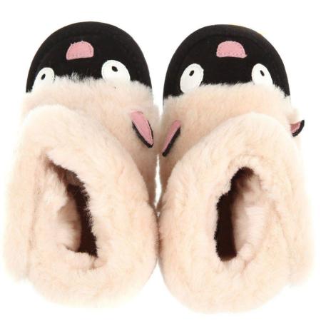 Детские ботинки из овчины (угги) EMU Australia Lamb Walker B10760, натуральные