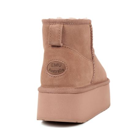 Женские полусапоги EMU Australia Stingers Stinger Micro Flatform W13082, розовые
