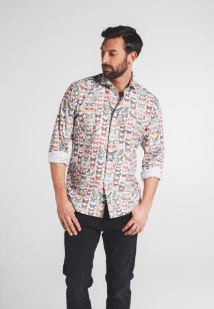 Мужская рубашка ETERNA 2442-22-VS72, белая