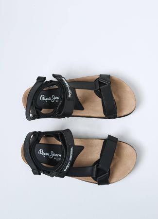 Мужские сандалии Pepe Jeans London URBAN SANDAL CORK PMS90094, черные