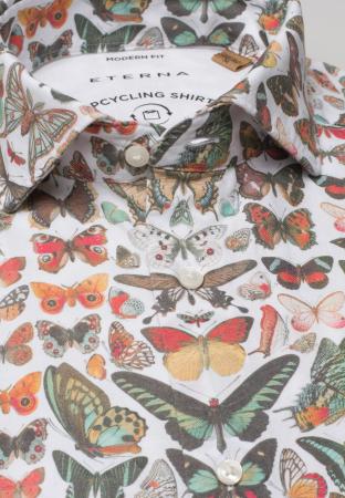 Мужская рубашка ETERNA 2442-22-VS72, белая