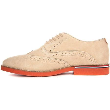 Мужские дерби брогированные Pepe Jeans London DAVE PMS10275, бежевые