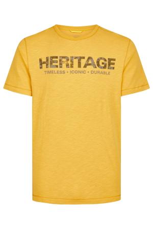 Мужская футболка Camel Active T-SHIRT 409745-8T06, желтая