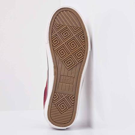 Женские кеды British Knights MACK PLATFORM B48-3713-03, бордовые